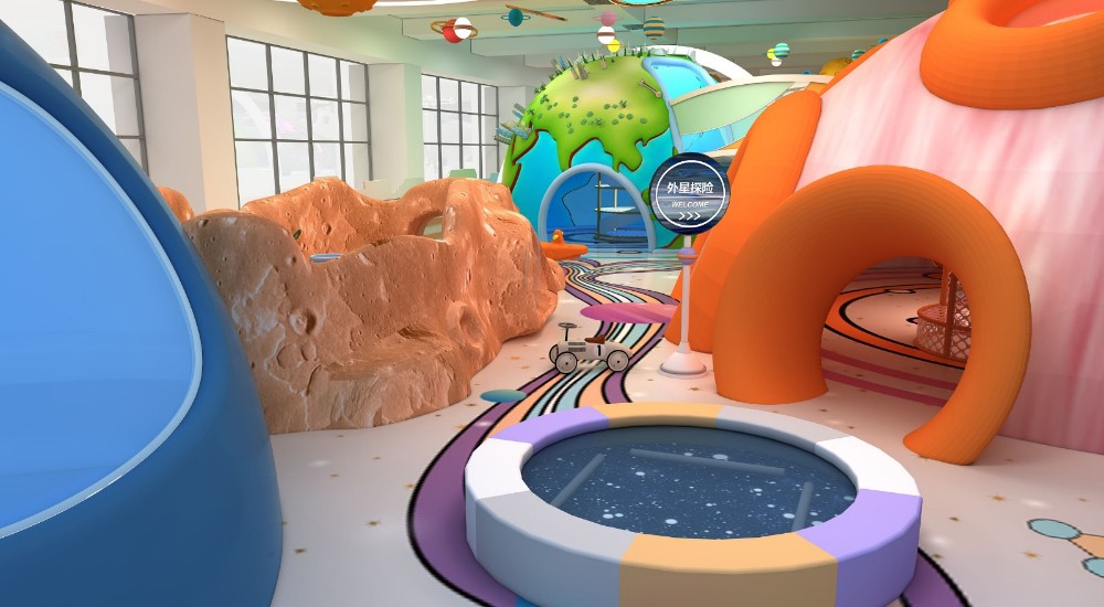 淘氣堡迷你地球